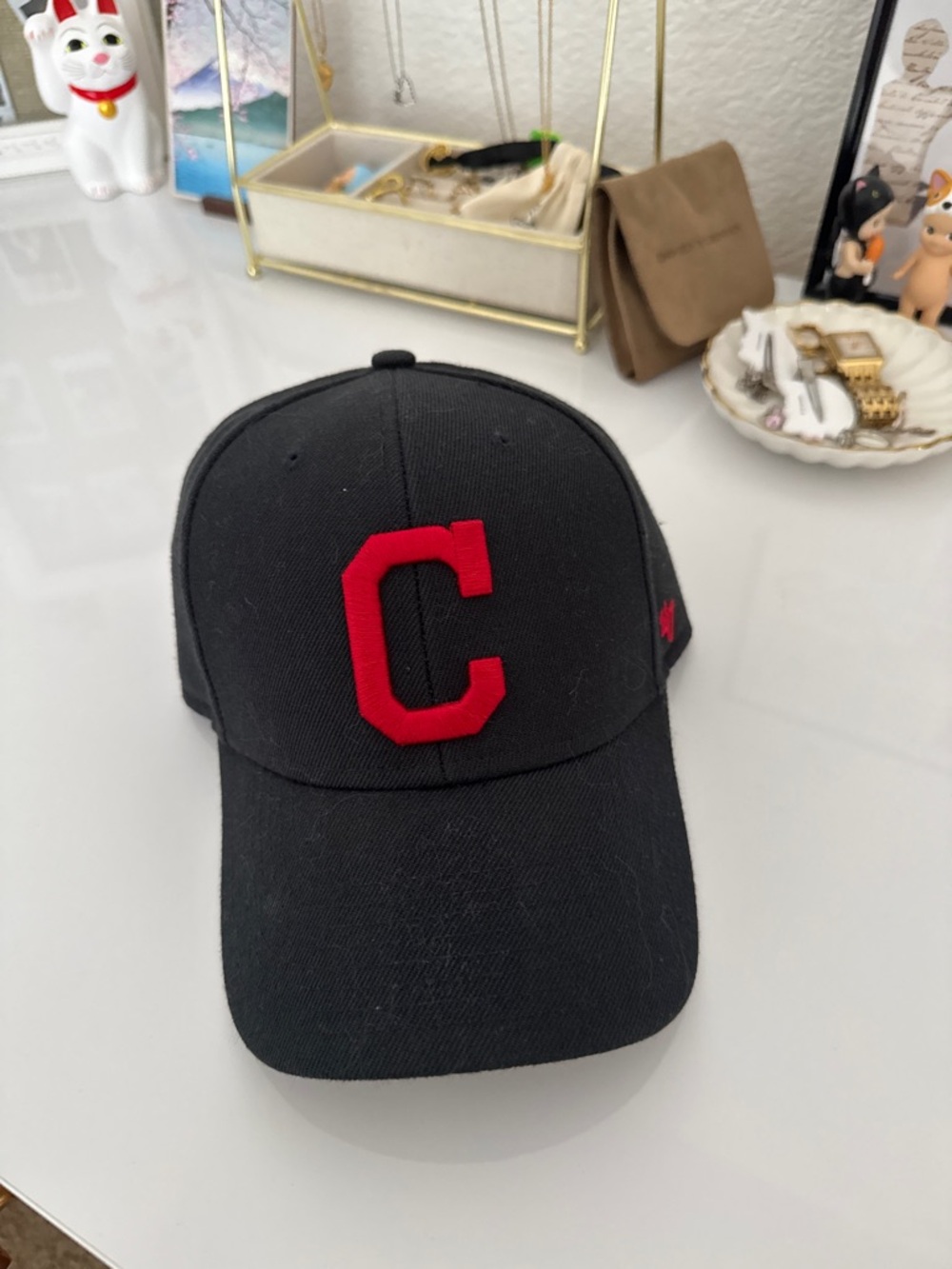 Black Indians Baseball Cap